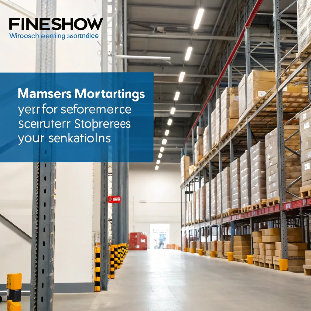 FINEINSHOW sensors monitoring a warehouse